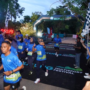 Race photo from Belitung Multisport Festival