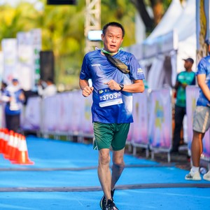 Race photo from BOGORUN 2026