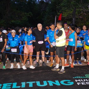 Race photo from Belitung Multisport Festival