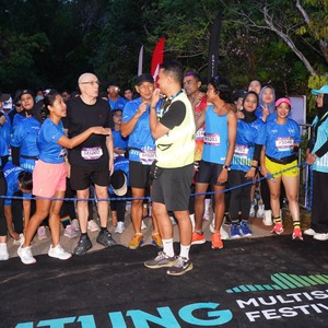 Race photo from Belitung Multisport Festival