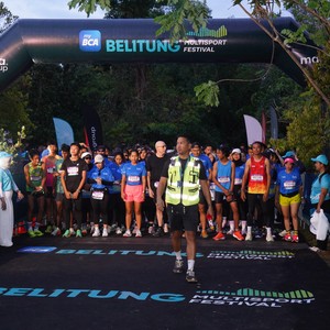 Race photo from Belitung Multisport Festival