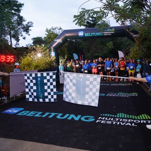 Race photo from Belitung Multisport Festival