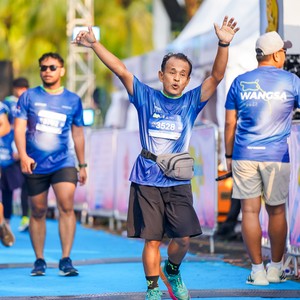 Race photo from BOGORUN 2026