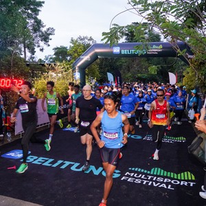 Race photo from Belitung Multisport Festival