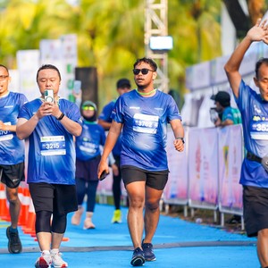 Race photo from BOGORUN 2026