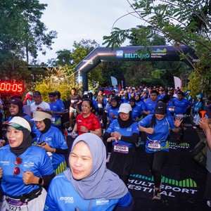 Race photo from Belitung Multisport Festival