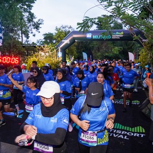 Race photo from Belitung Multisport Festival