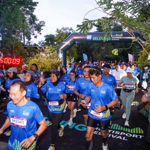 Race photo from Belitung Multisport Festival
