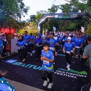 Race photo from Belitung Multisport Festival