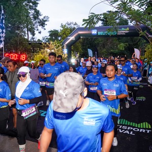 Race photo from Belitung Multisport Festival