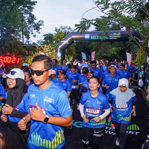 Race photo from Belitung Multisport Festival