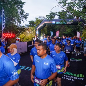 Race photo from Belitung Multisport Festival