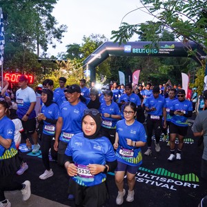 Race photo from Belitung Multisport Festival