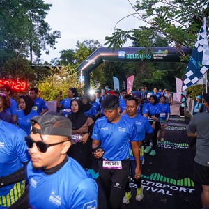 Race photo from Belitung Multisport Festival