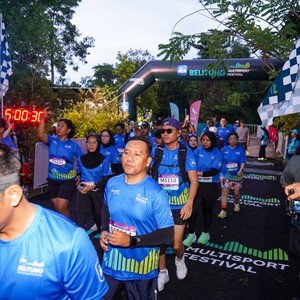 Race photo from Belitung Multisport Festival