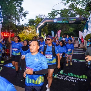 Race photo from Belitung Multisport Festival