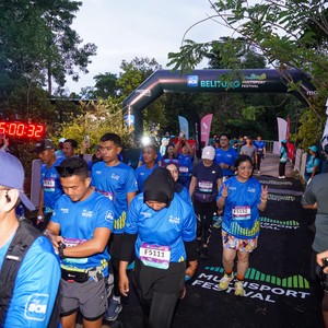 Race photo from Belitung Multisport Festival