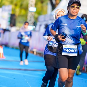 Race photo from BOGORUN 2026
