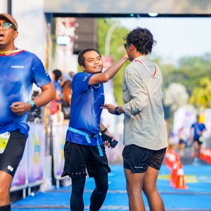Race photo from BOGORUN 2026
