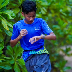 Race photo from Belitung Multisport Festival