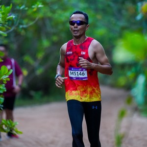Race photo from Belitung Multisport Festival