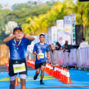 Race photo from BOGORUN 2026