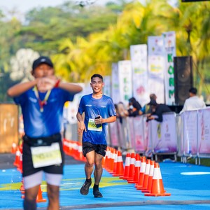 Race photo from BOGORUN 2026