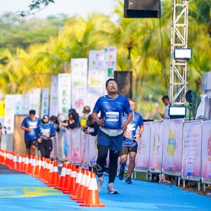Race photo from BOGORUN 2026
