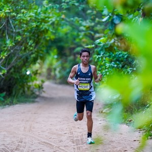 Race photo from Belitung Multisport Festival