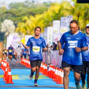 Race photo from BOGORUN 2026