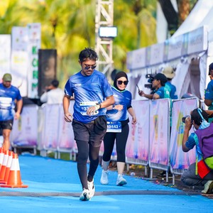 Race photo from BOGORUN 2026