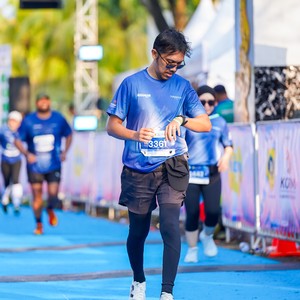 Race photo from BOGORUN 2026