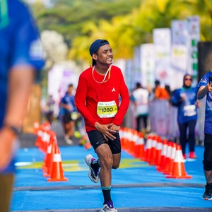 Race photo from BOGORUN 2026