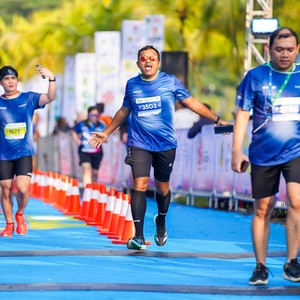 Race photo from BOGORUN 2026