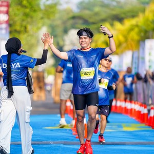 Race photo from BOGORUN 2026