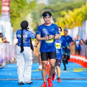 Race photo from BOGORUN 2026