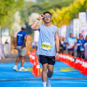 Race photo from BOGORUN 2026