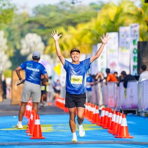 Race photo from BOGORUN 2026