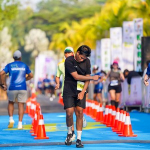Race photo from BOGORUN 2026