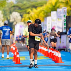 Race photo from BOGORUN 2026