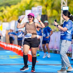 Race photo from BOGORUN 2026