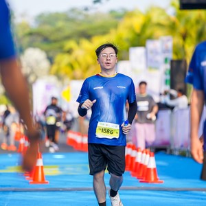 Race photo from BOGORUN 2026