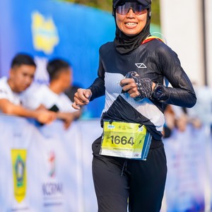 Race photo from BOGORUN 2026