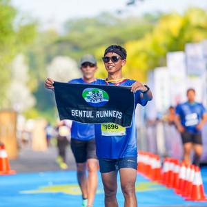 Race photo from BOGORUN 2026
