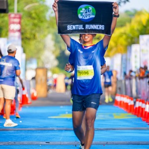 Race photo from BOGORUN 2026