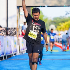 Race photo from BOGORUN 2026