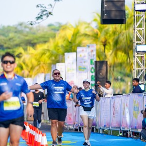 Race photo from BOGORUN 2026