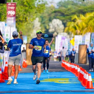Race photo from BOGORUN 2026