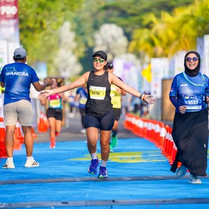 Race photo from BOGORUN 2026