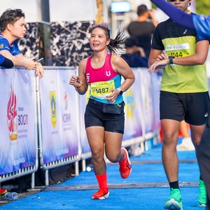 Race photo from BOGORUN 2026